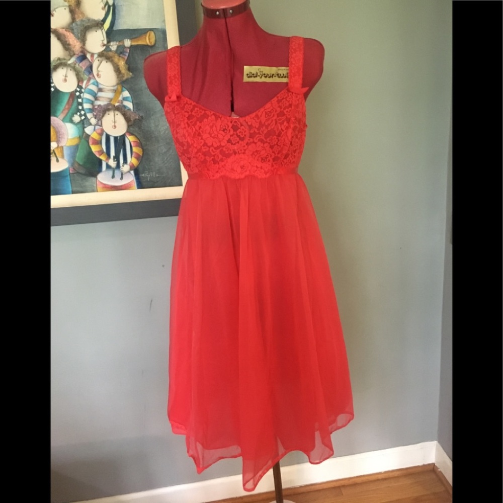 Vintage Vanity Fair Double Layered Nightgown